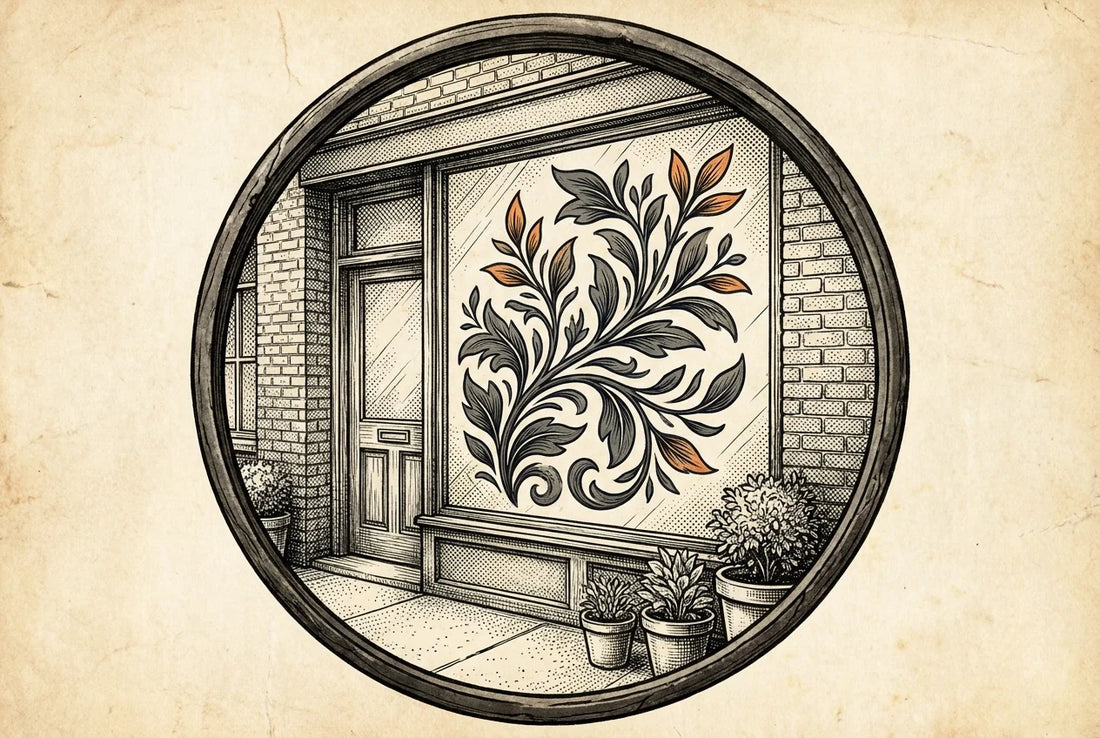 Professional header image for list-based article: 10 Ways Custom Vinyl Window Decals Transform Any Space